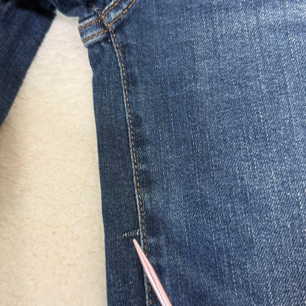 Banana Republic Vintage Stretch Wide Leg Jeans Womens 30/10 Blue High Rise - Picture 6 of 7
